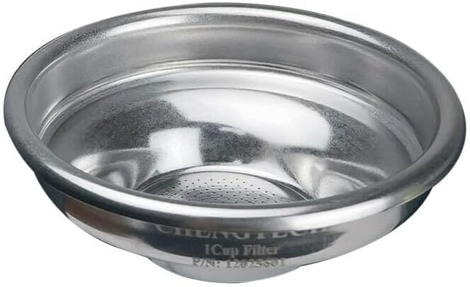 Chengtech Stainless Steel Coffee Filter,54mm Single Cup Espresso Filter Basket (Single Wall/Non-Pressurized) Compatible with BREV 820/840/870/875/878/879/880/450/550 - Image 1